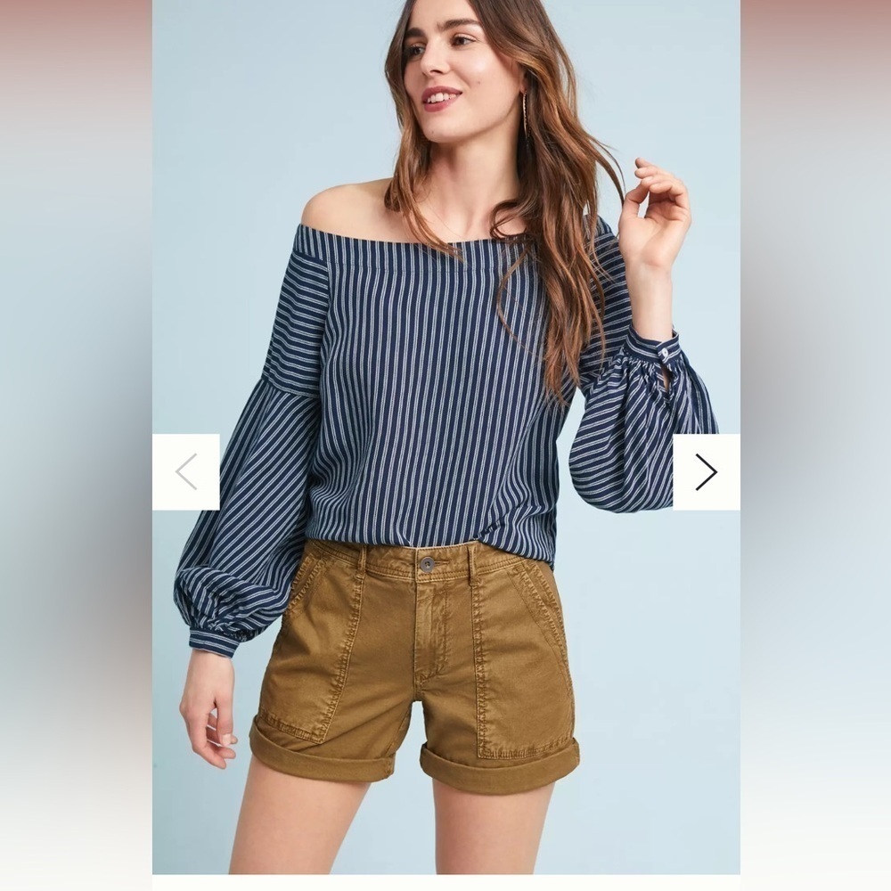 Anthropologie The Wanderer Utility Shorts Size 25